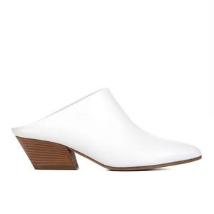 Vince Vigo Leather Mule Shoes